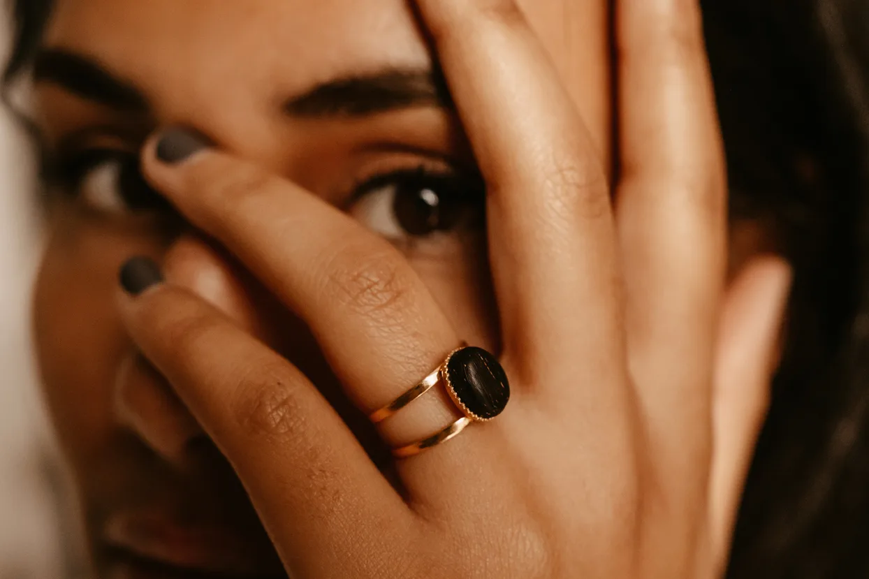 bague en bois