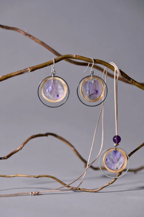 parure violette