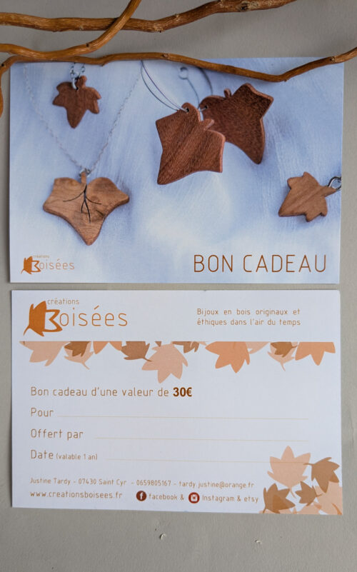 carte cadeau