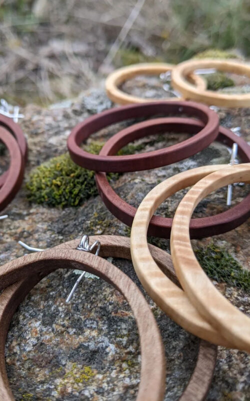 créoles en bois