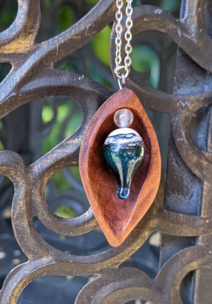 Pendentif Perle de Verre