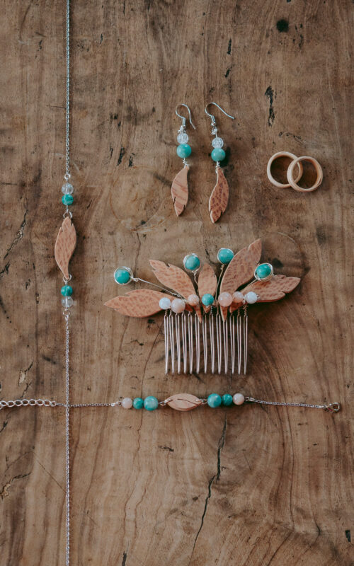 Parure plumes
