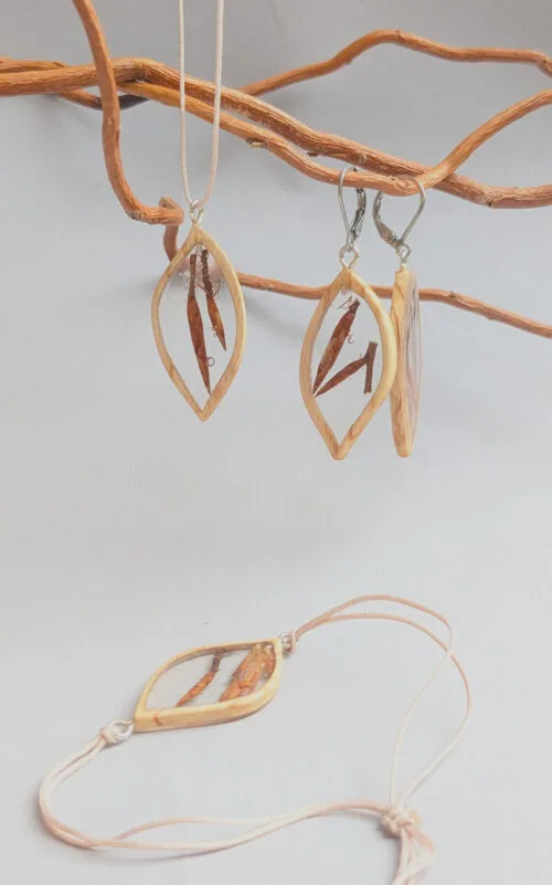 arbre de naissance, bijoux hêtre