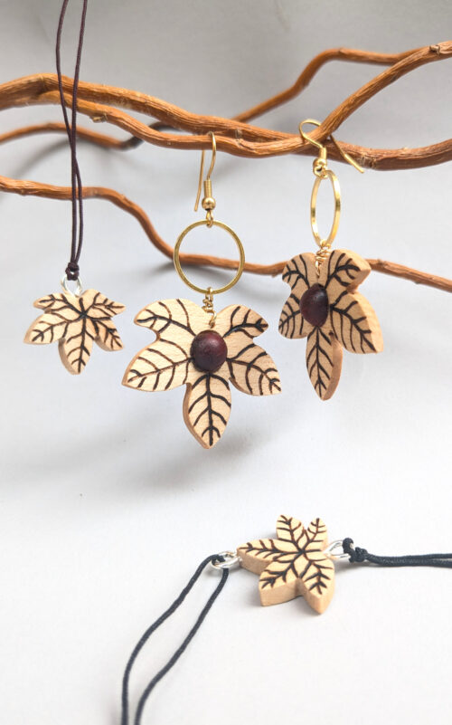 Bijoux érable arbre de naissance