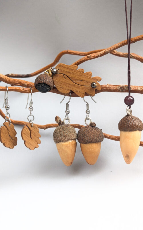 Bijoux chêne, arbre de naissance