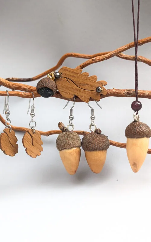 Bijoux chêne, arbre de naissance