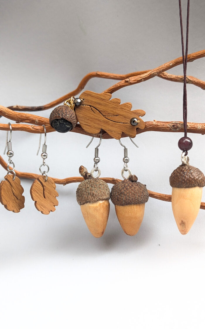Bijoux chêne, arbre de naissance