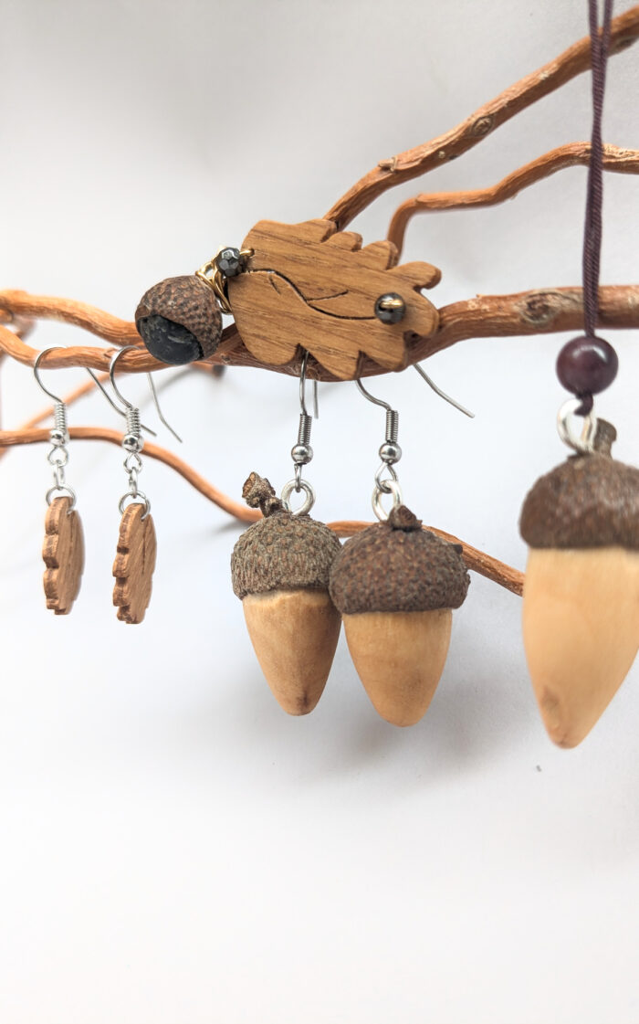 Bijoux chêne, arbre de naissance