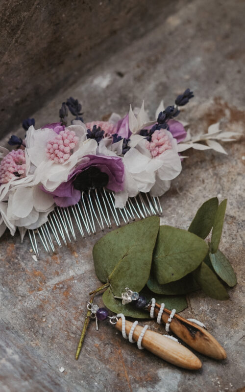 Boucles goutte eucalyptus