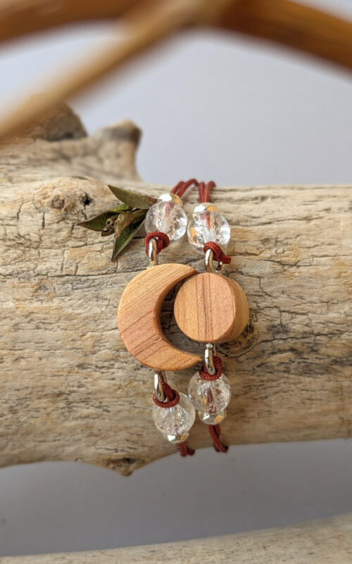 ensemble mère/fille lune et soleil